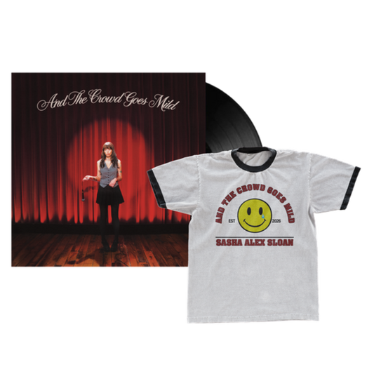 PREORDER: And The Crowd Goes Mild Vinyl LP + Ringer Tee Bundle