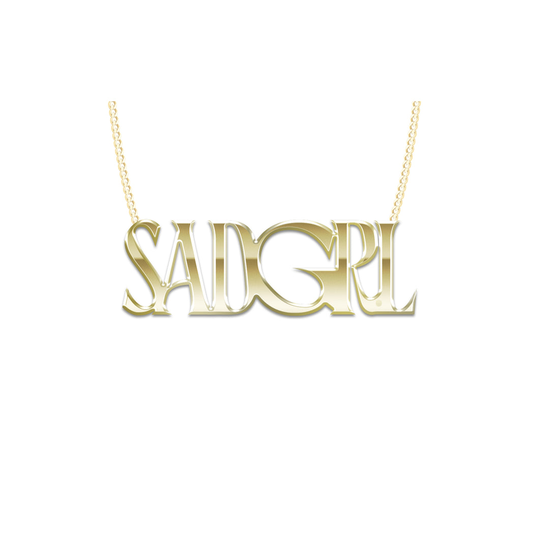 SADGRL NECKLACE